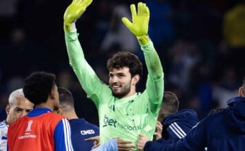 Goleiro Otávio do Cruzeiro