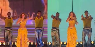 Shakira usa marca mineira