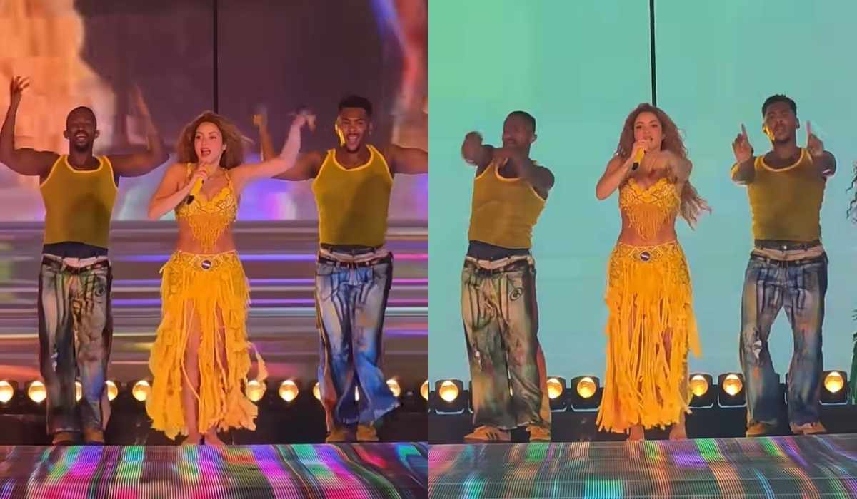 Shakira usa marca mineira