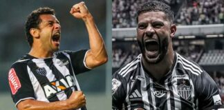 Fred e Hulk pelo Atlético
