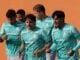 jogadores do palmeiras em treinamento
