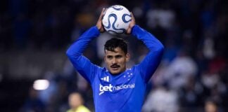Lateral do Cruzeiro Kaiki Bruno
