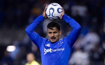 Lateral do Cruzeiro Kaiki Bruno
