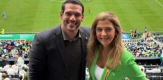 Leila Pereira e Samir Xuad