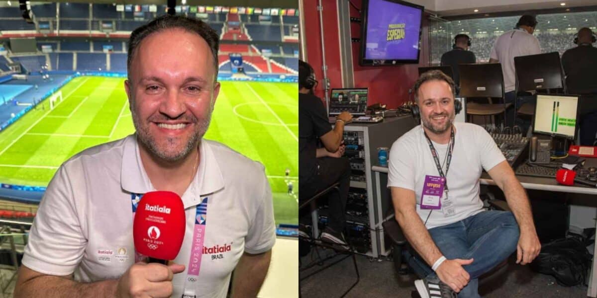 Diretor de esportes da Rádio Itatiaia Michel Angelo