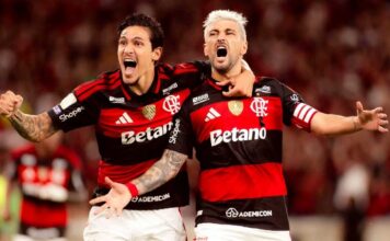 pedro e arrascaeta no flamengo