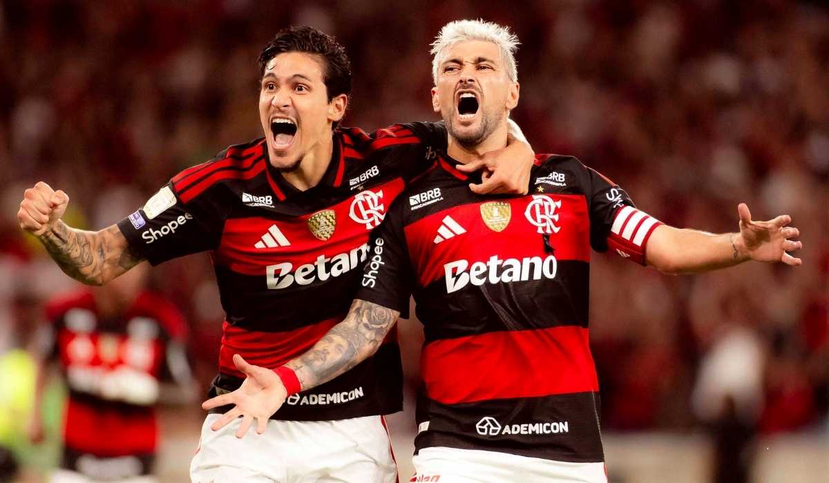 pedro e arrascaeta no flamengo