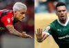 Pedro do Flamengo e Paulinho do Palmeiras