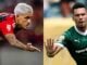 Pedro do Flamengo e Paulinho do Palmeiras