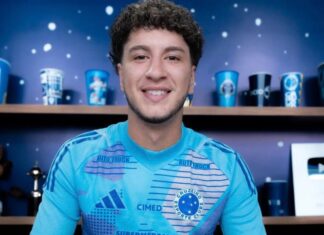Diogo Minelli; Cruzeiro — Foto: Gustavo Martins/ Cruzeiro