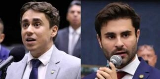 Nikolas Ferreira e Pedro Rousseff