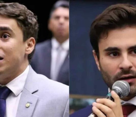 Nikolas Ferreira e Pedro Rousseff