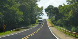 Foto da BR 040 em Minas Gerais