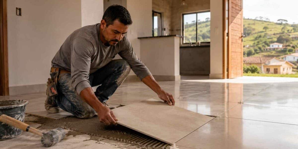 Construção civil de casa em Minas