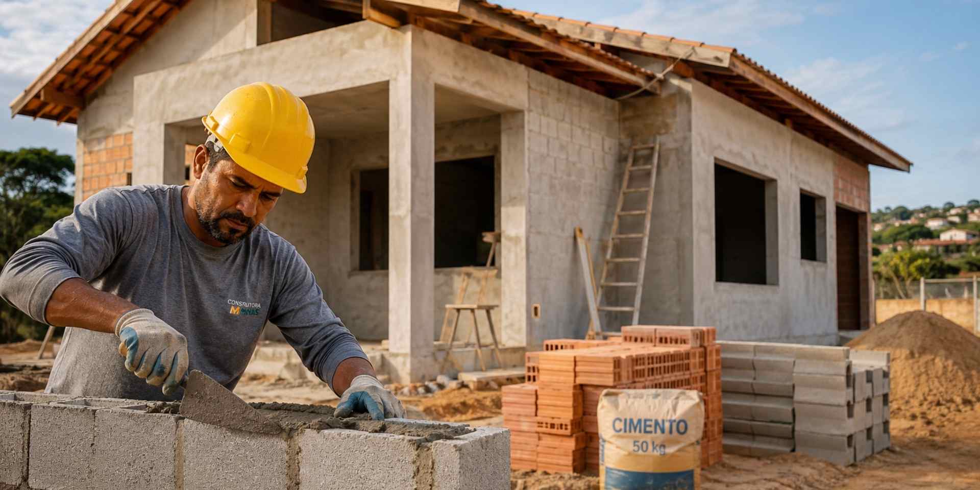 Preço construção casa em Minas Gerais