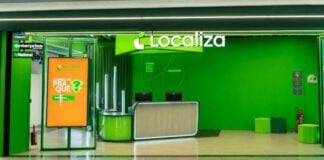 Fachada da Localiza