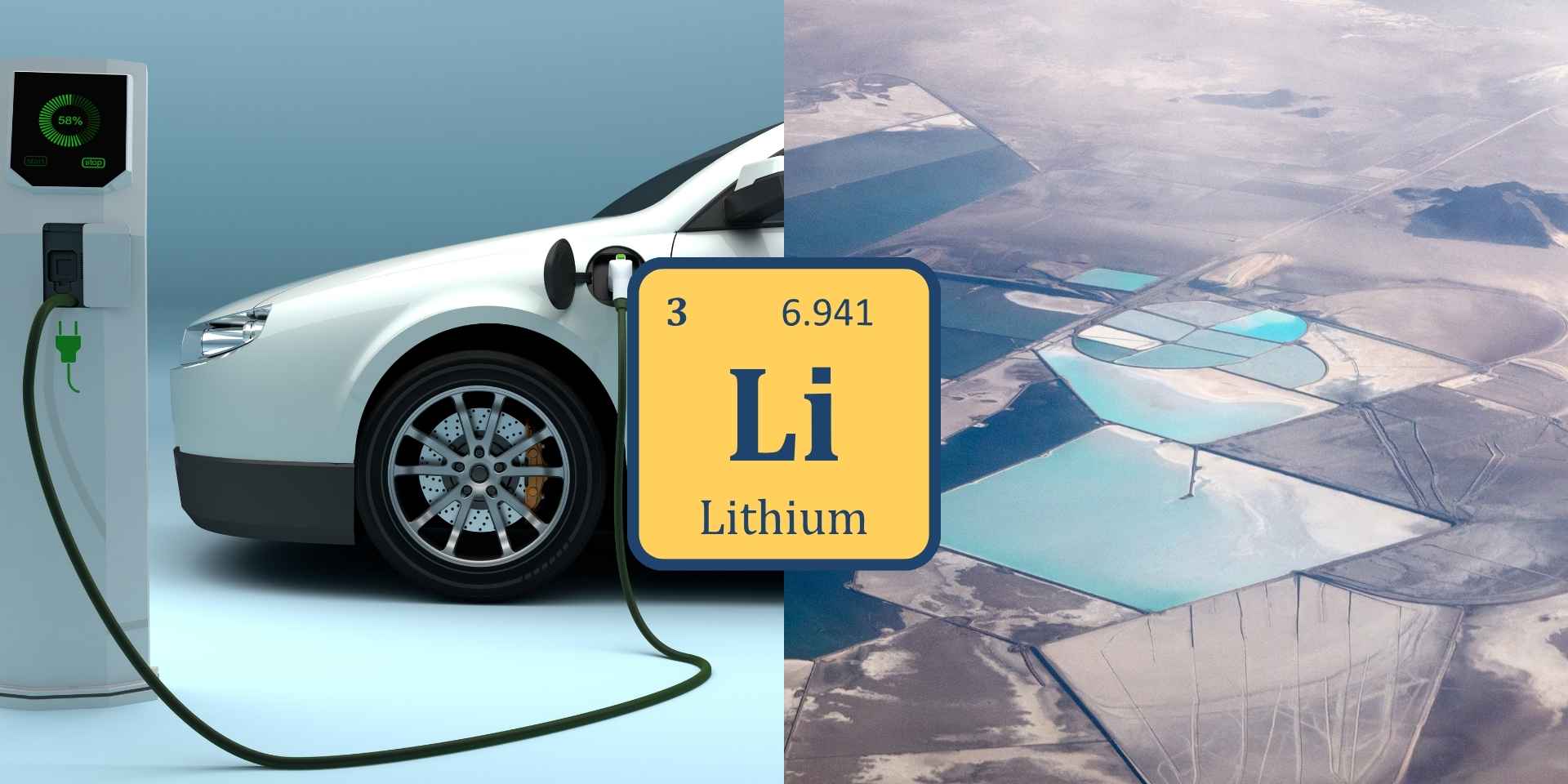 Mina de lítio e carros elétricos