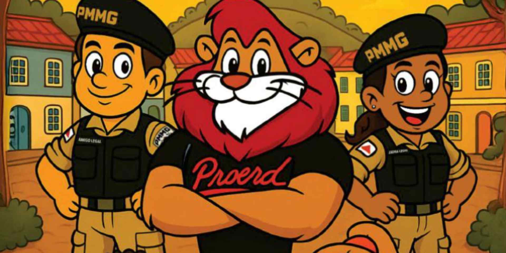 Polícia militar lança quadrinhos para crianças
