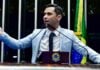 Em discurso, à tribuna, senador Cleitinho (Republicanos-MG).