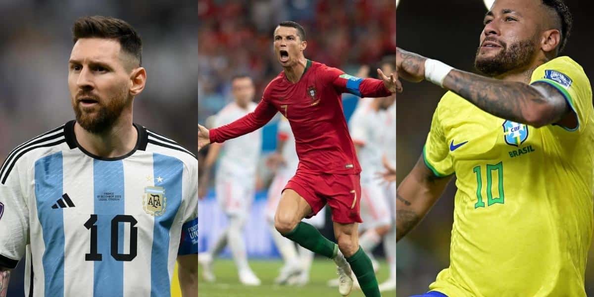 Idades de Messi, Cristiano e Neymar em 2030? Quem ainda pode jogar a Copa do Mundo