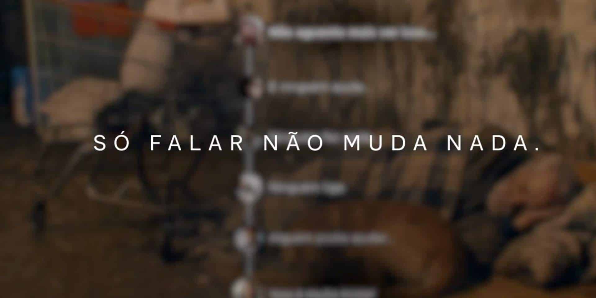 Campanha da ONG Amar é Simples troca o ‘textão’ na internet por mão na massa