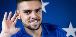 Gabriel Pec, novo atacante do Cruzeiro.