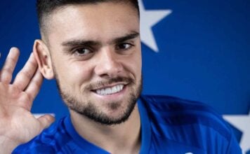 Gabriel Pec, novo atacante do Cruzeiro.