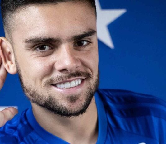 Gabriel Pec, novo atacante do Cruzeiro.