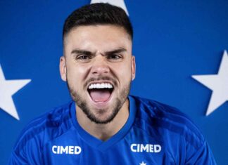 Gabriel Pec, novo atacante do Cruzeiro.