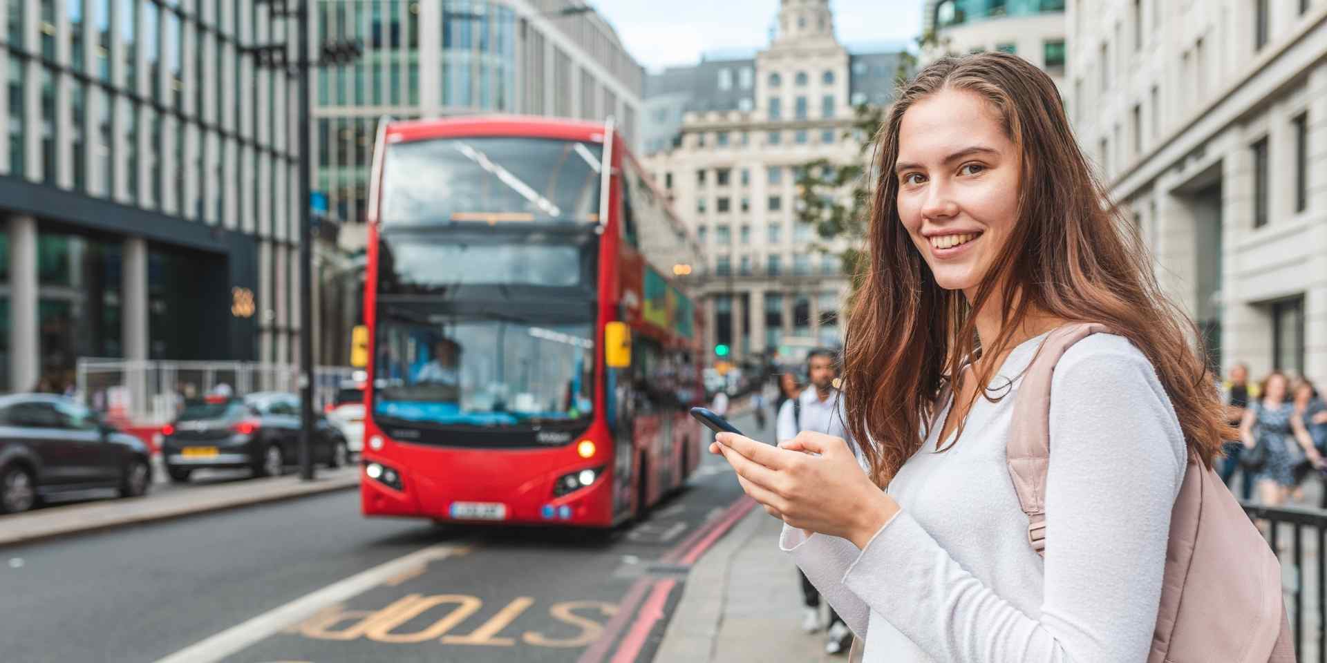 Estudante em Londres