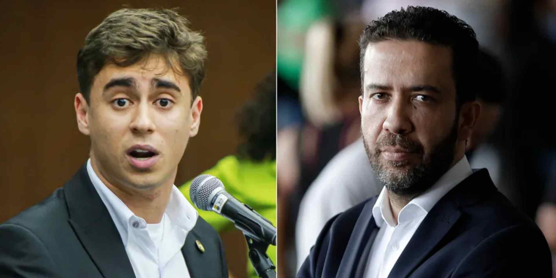 Nikolas Ferreira e André Janones