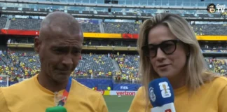 Romário e Fernanda Gentil na Cazé TV