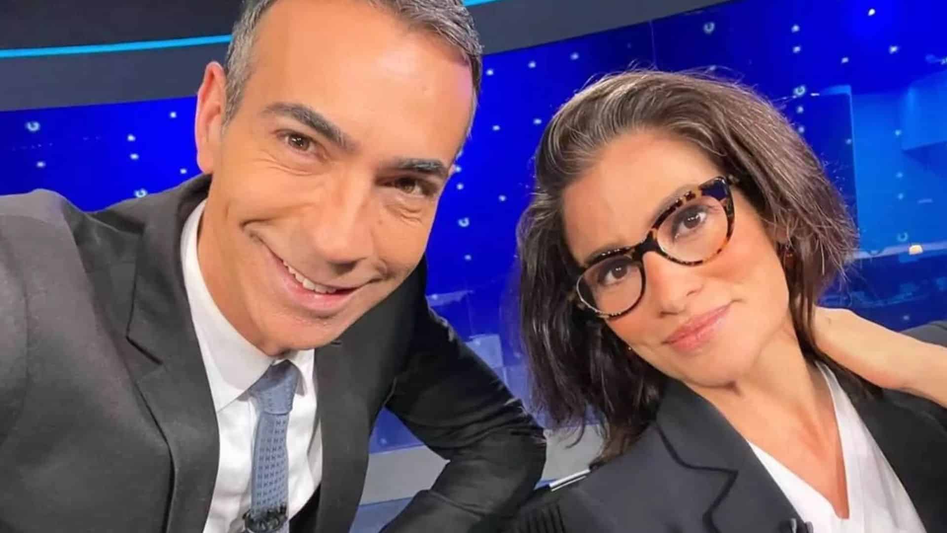 César Tralli e Renata Vasconcellos