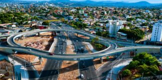 Obras em BH viaduto