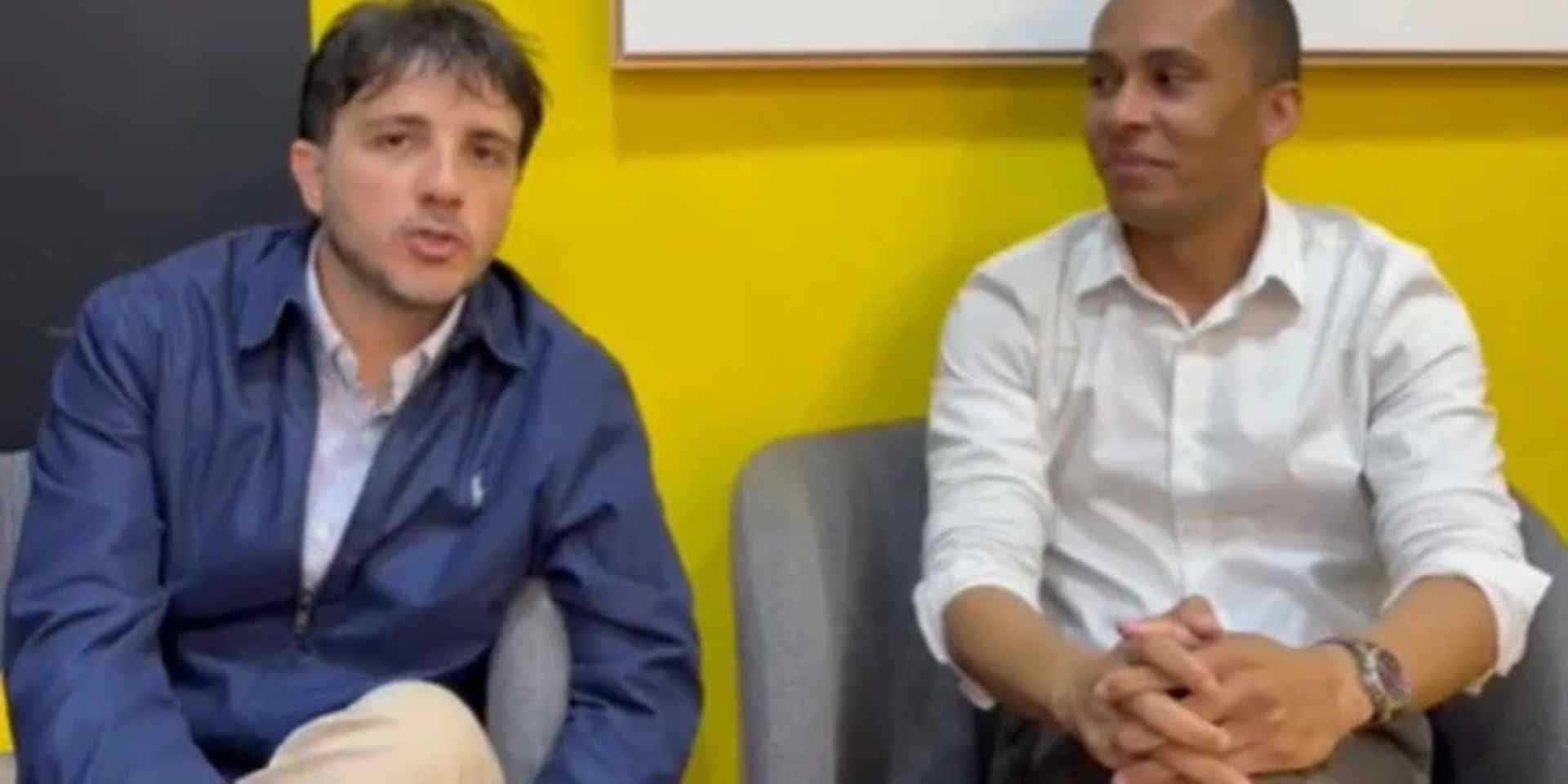 Renan Santos e Ben Mendes