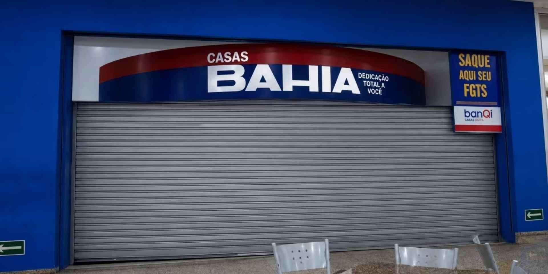 Casas Bahia Fechada
