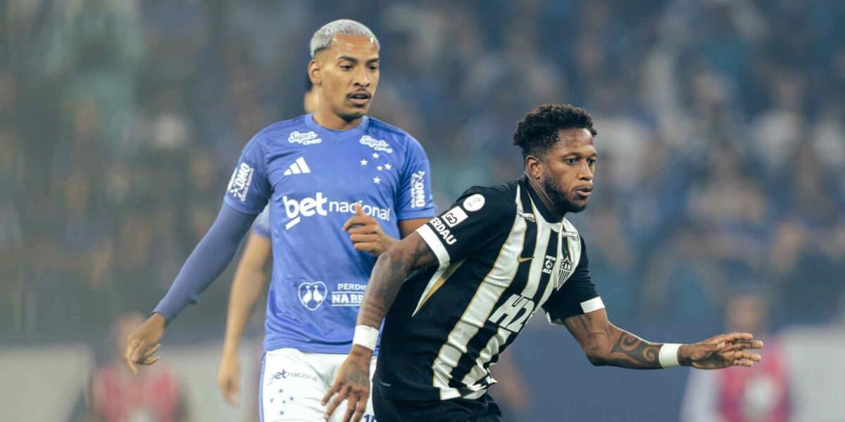 matheus pereira e fred em cruzeiro e atletico