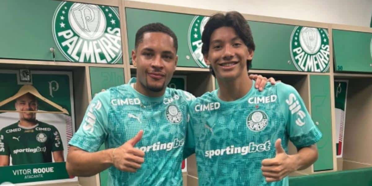 Robert Jr e Vitor Roque