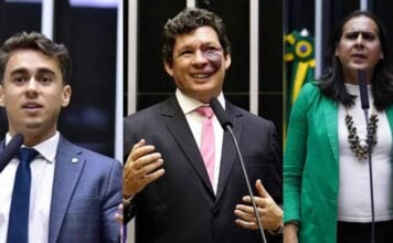 nikolas ferreira, reginaldo lopes e duda salabert
