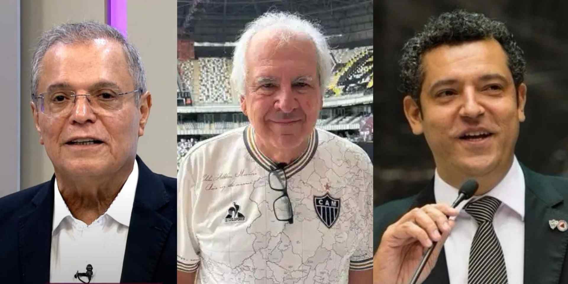Rubens Menin faz doação para Eduardo Costa e Caixa, da Rádio Itatiaia