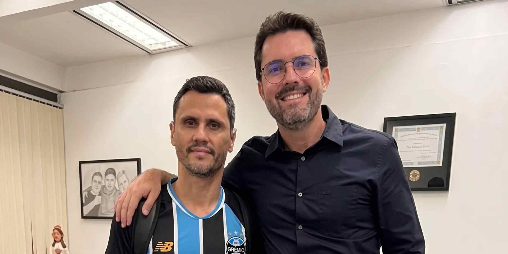 Cleitinho e Luis Eduardo Falcão