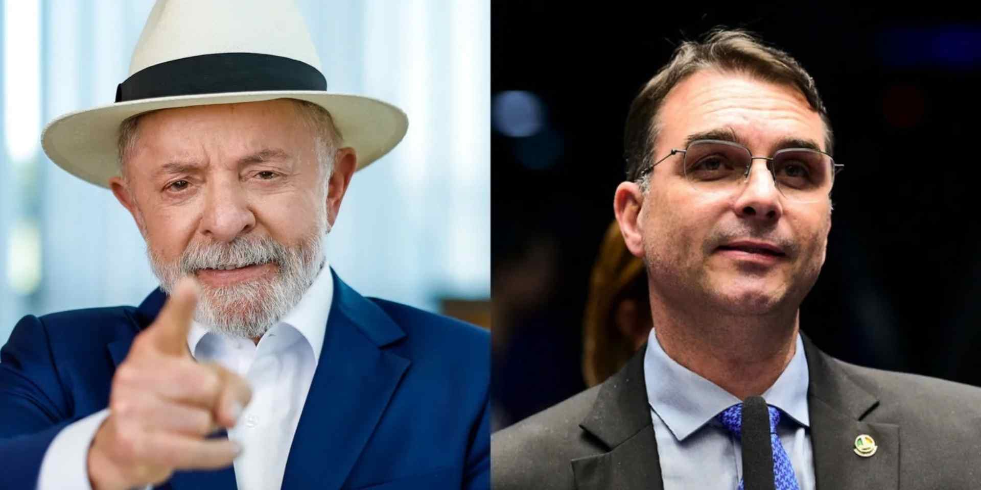 Lula x Flávio Bolsonaro