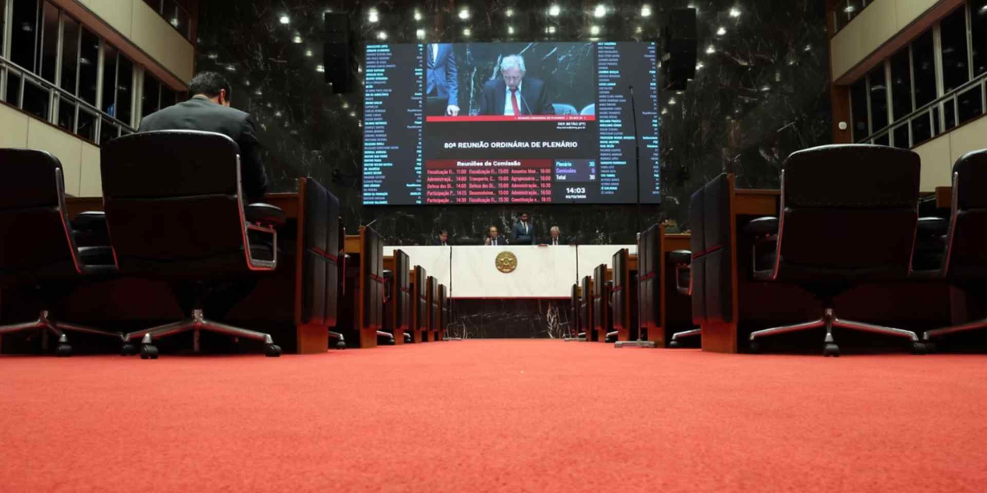 Plenário da Assembléia Legislativa de Minas Gerais - ALMG