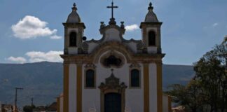 Cidade de Ouro Branco, em Minas Gerais