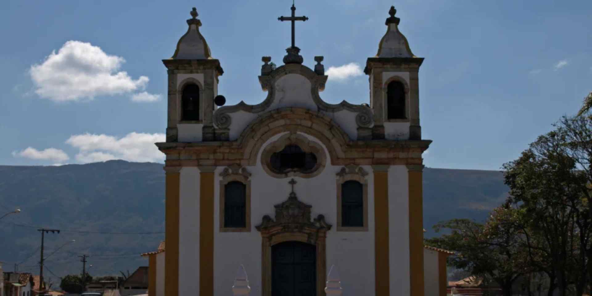 Cidade de Ouro Branco, em Minas Gerais