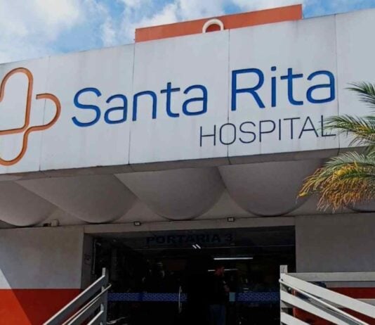 Hospital Santa Rita, em Contagem