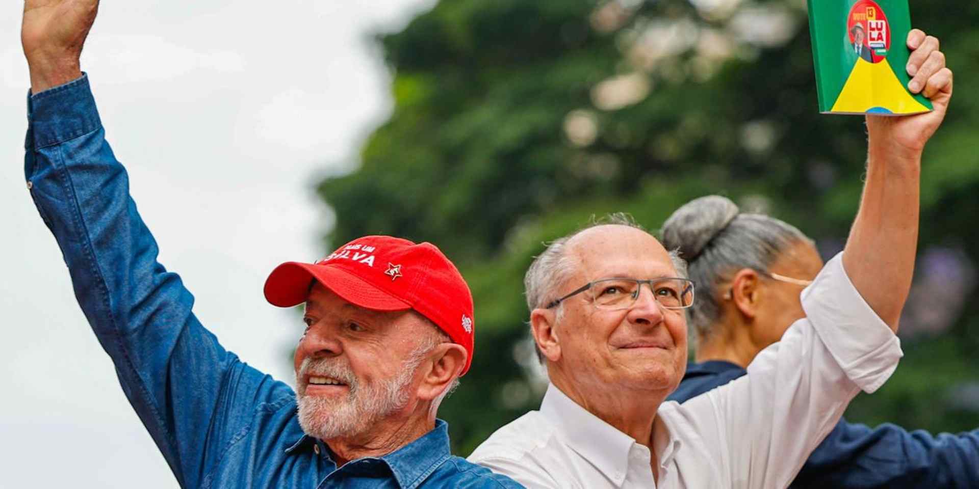 Luiz Inácio Lula da Silva e Geraldo Alckmin