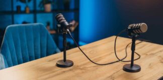 Estúdio de podcast
